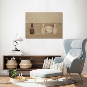 Digitaldruck-Download von Giorgio Morandi, druckbare Wandkunst, digitale Wandkunst, Zuhause & Wohnen, Morandi-Poster, Inneneinrichtung, zeitgenössische Kunst