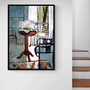 Henri Matisse Digital Print Download, Printable Wall Art, Downloadable Wall Art, Home & Living, Decoration, Home Decor, Modern Art print.