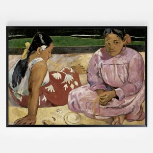 Paul Gauguin Digital Print Download, Printable Wall Art, Downloadable Wall Art, French Polynesia print, Paul Gauguin poster, Tahiti print.