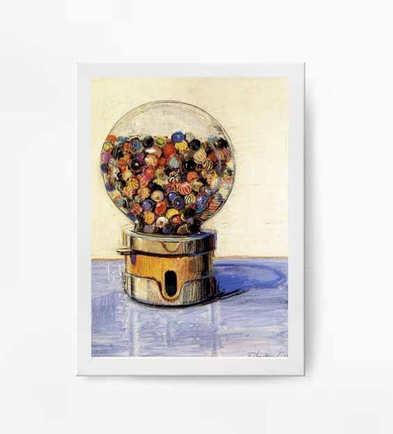 Wayne thiebaud ミッキー ビンテージ ポスター ウェイン・ティーボー
