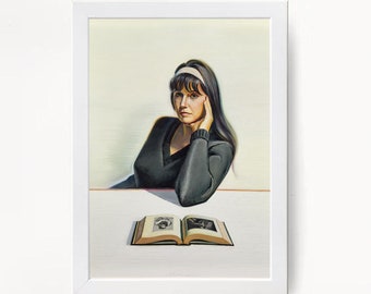 Wayne Thiebaud Digital Print Download Figure painting, Printable Art and Downloadable, Illustrator Wayne Thiebaud Abstract Expressionism.