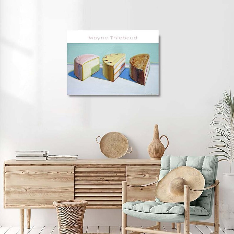 Wayne Thiebaud Digital Print Download cakes, Printable Wall Art ...