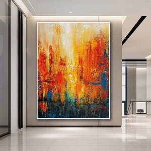 Extra Large Wall Art,Textured Painting,Original Painting,Abstract Painting,Gift for her,Home Decor,Bathroom Decor,Contemporary Art,SA00043
