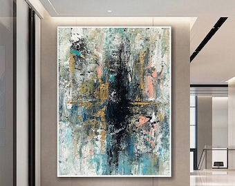 Original Abstract Painting, Large Canvas Art, Modern Wall Decor