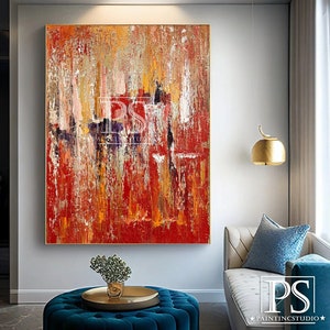 Grande Wall Art-Original Abstract, Pittura su tela, Spatola Tela, Pittura astratta, Texture Art, Canvas Wall Art, Home Décor