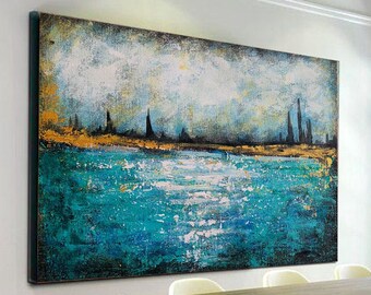 large Abstract large wall art Oil Painting On Canvas Modern Oil Painting Hand Painted Large Wall Art For Home Decor,PA0076