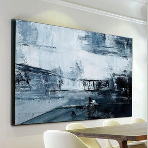 Large Abstract Painting,Abstract Canvas Art,Paintings on Canvas,Oil Hand Painting,Office Wall Art,Original Abstract,Textured Art,NI0085