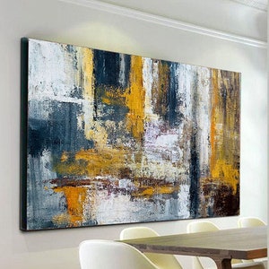 Large Abstract Painting,Modern abstract painting,oil hand painting,office wall art,original abstract,textured art,NI0082