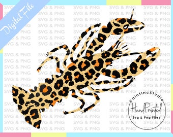 CrawFish Sublimation PNG,CrawFish Clipart,Animal Print,Crawfish Animal Print,Mardi Gras,Leopard Print,Cheetah,Craw Png,Fish,,Digital Clipart