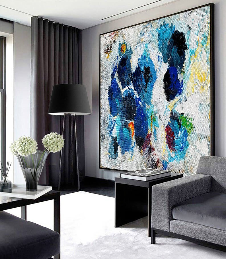 Large Wall Art Paintings on Canvas Abstract Art Natural Etsy