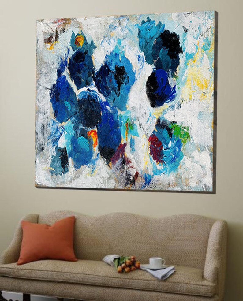 Large Wall Art Paintings on Canvas Abstract Art Natural Etsy