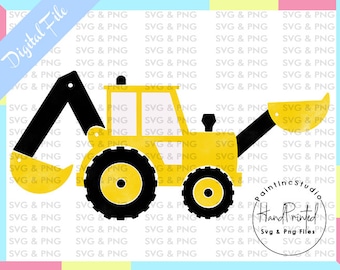 Acquerello Costruzione Bulldozer Sublimation Png,Clipart costruzione,Costruzione Png,Costruzione Crane,Png,Clipart digitale,Bulldozer