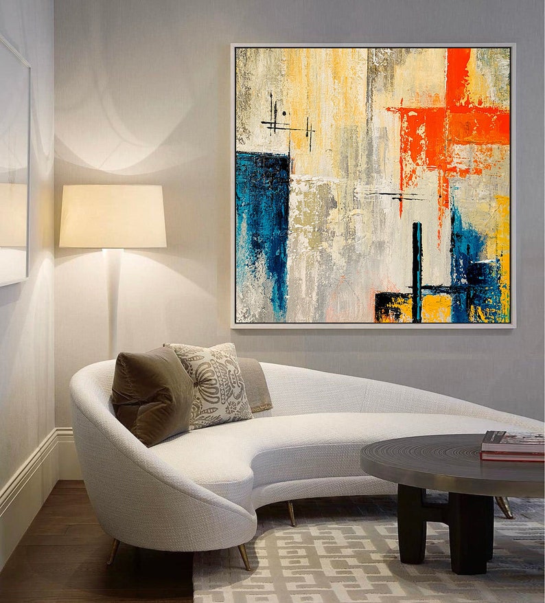 Extra Large Landscape Wall Art.Textured Abstract Etsy