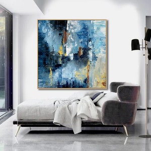 Large Wall Art,Palette Knife,Textured Art,Original Painting,Abstract Painting,Paintings on Canvas,Abstract Canvas Art,Oversize Wall Art