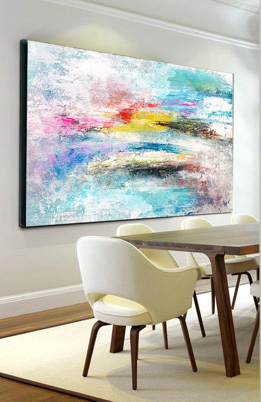 Vibrant Painting Abstract Painting, Original Painting, Canvas Painting