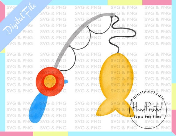 Fishing Sublimation Png,fishing Pole Catch Fish Png,fish Png,fish Clipart,fishing  Pole,watercolor Fishing,beach,summer,sea,digital Clipart -  Canada
