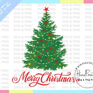 Merry Christmas Tree,Christmas Tree Sublimation,Merry and Bright,Whimsical,Christmas Tree Clipart,Christmas Tree Png Download,Digital Art