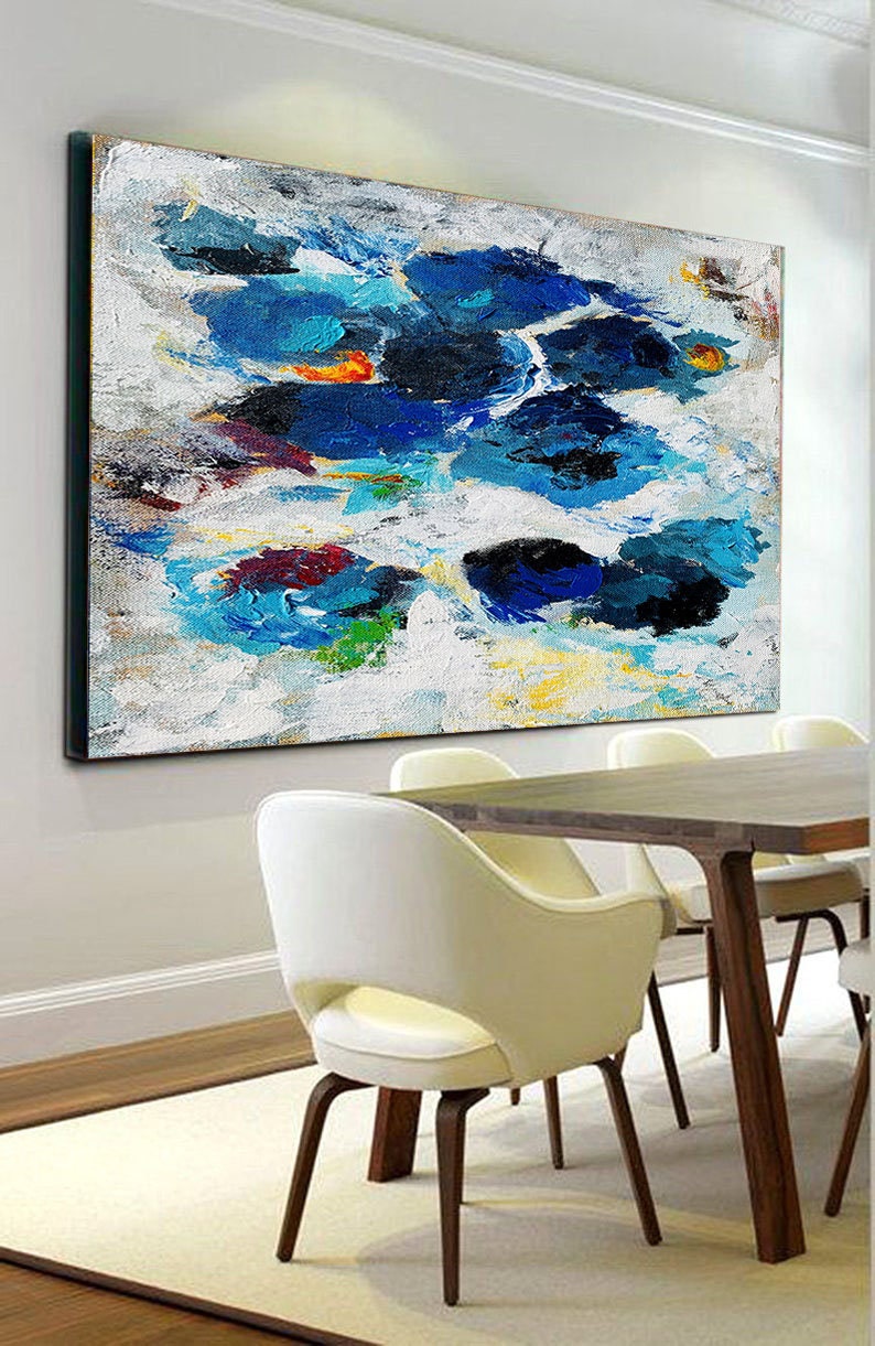 Large Wall Art Paintings on Canvas Abstract Art Natural Etsy