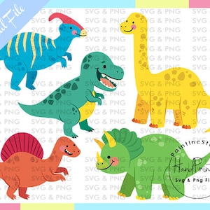 5 Dinosaur Sublimation PNG,Dinosaur Clipart,Dinosaur Png,Dinosaur Party,Dinosaur Birthday,Baby Dinosaur,Dino,Dinosaur Decor,Digital Clipart
