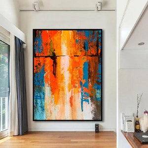 Extra Large Wall Art,Textured Painting,Original Painting,Abstract Painting,Gift for her,Home Decor,Bathroom Decor,Contemporary Art, #0023