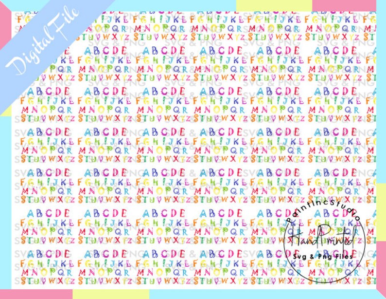 26 Alphabet Png,alphabet Clipart,png,alphabet,sublimation Png,alpha ...