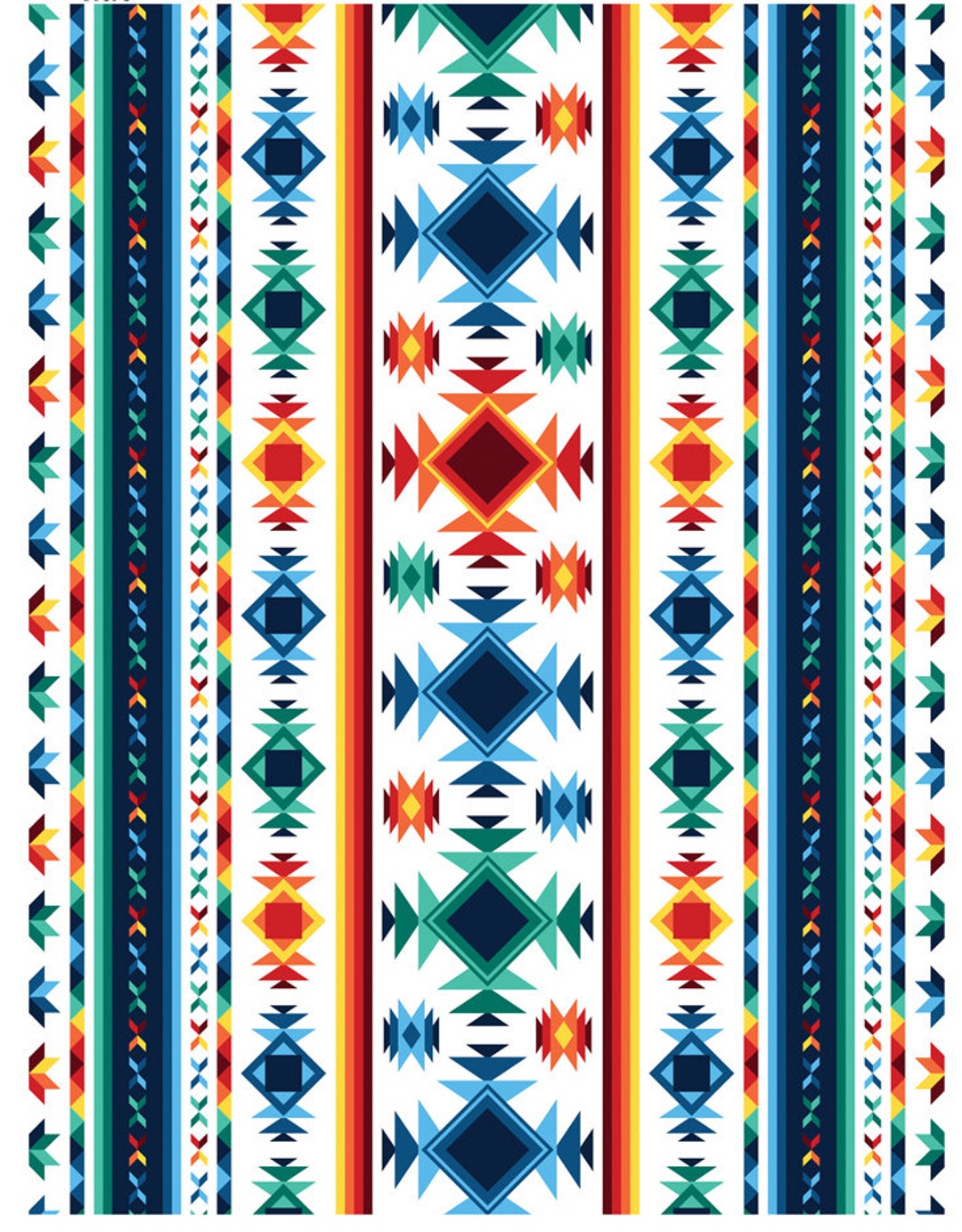 Aztec Boho Pattern - Waterslide Decal - Clear - READY TO USE - 80191 W ...