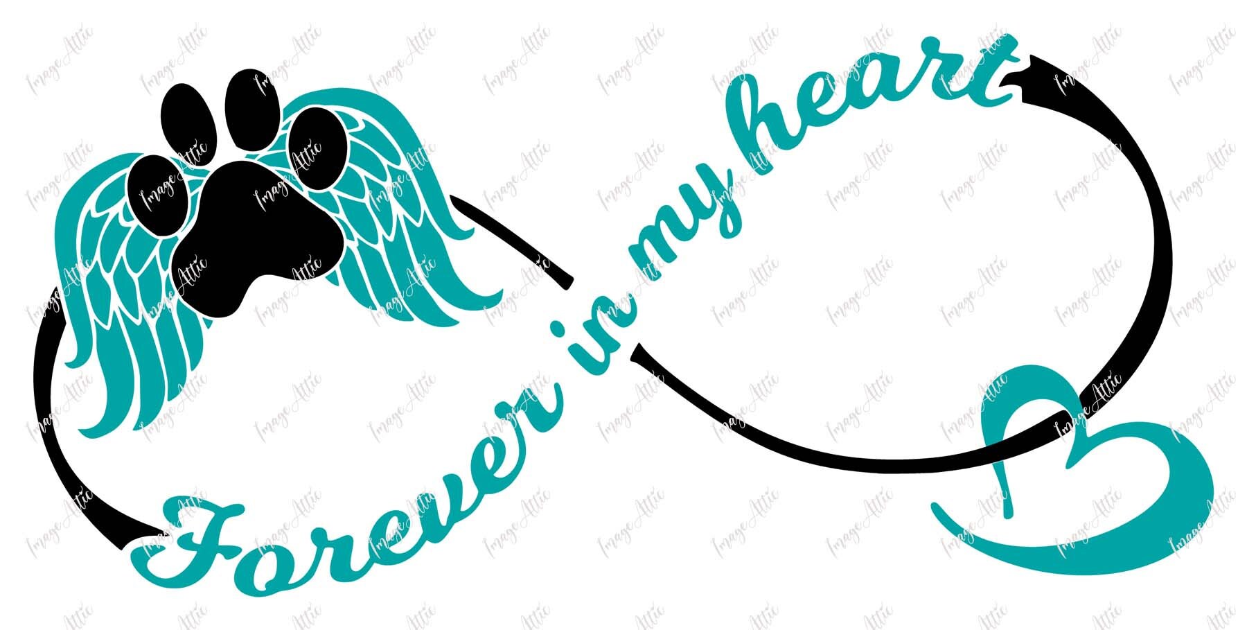 Dog Memorial Pet Memorial Waterslide Decal Clear READY Etsy UK