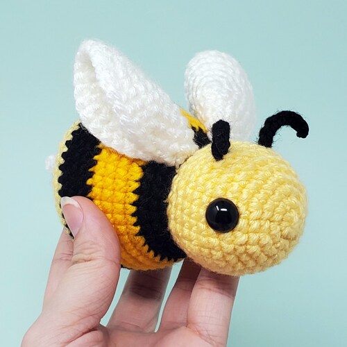 Mini Crochet Bee Amigurumi Crochet Pattern PDF Instant Etsy