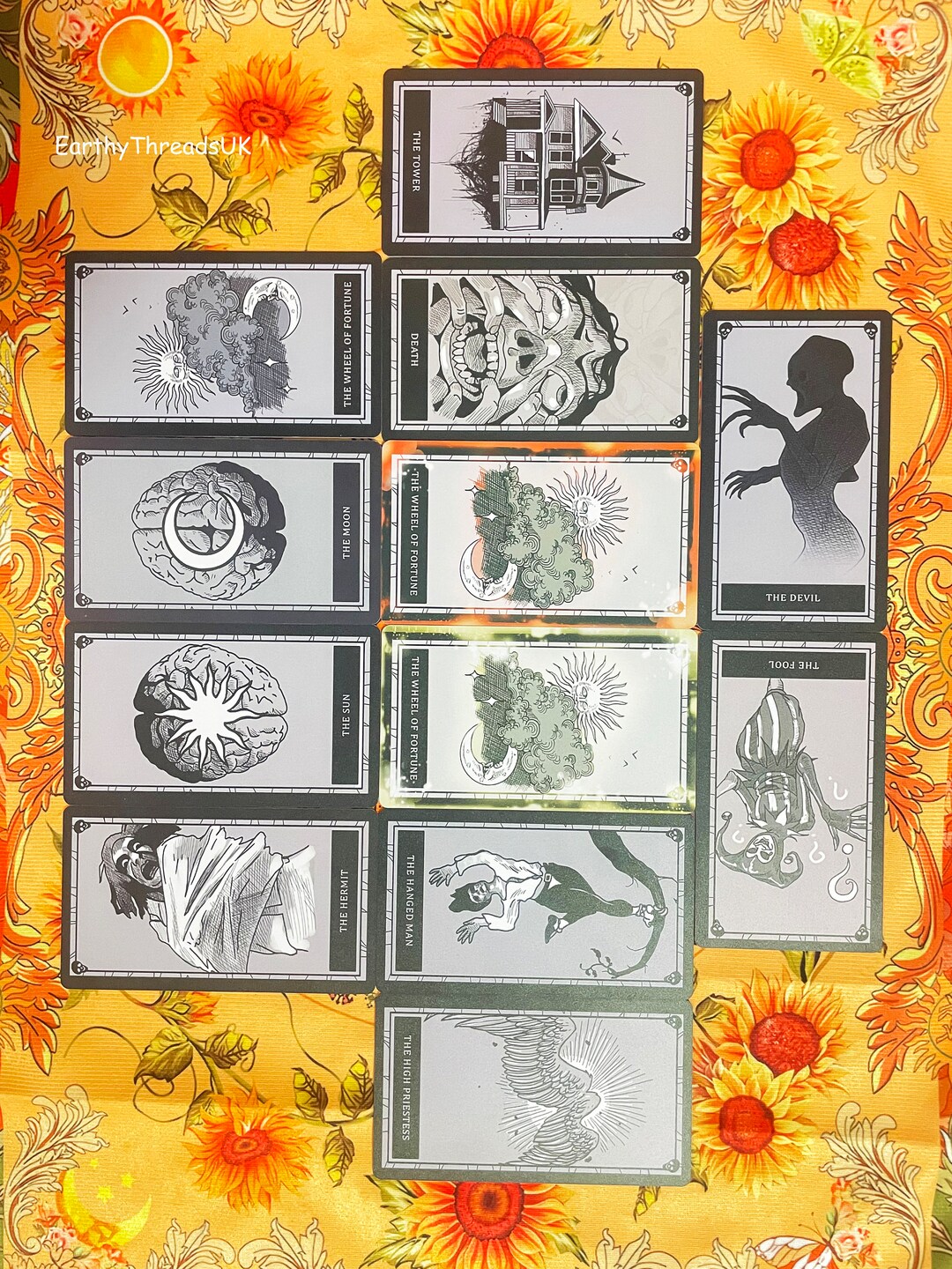 Phasmophobia Tarot Cardsphasmophobia Etsy