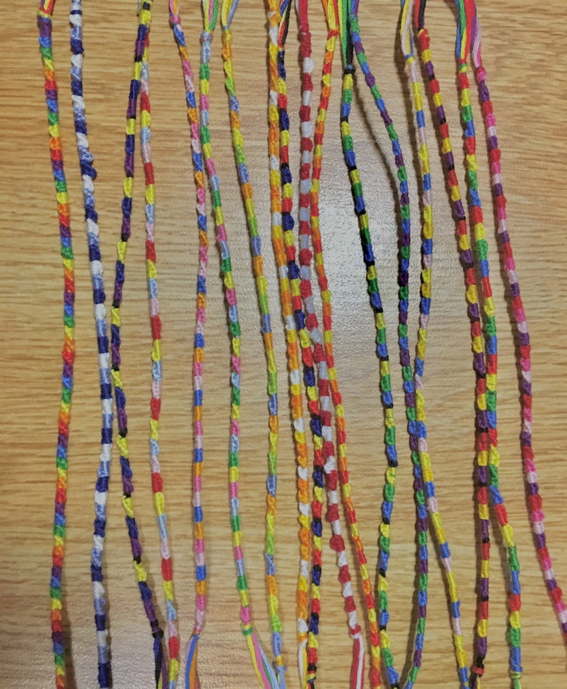 Chinese Ladder Friendship Bracelet