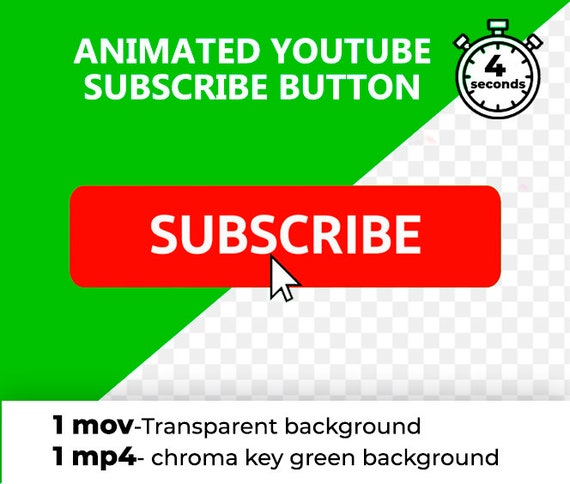 Youtube Subscribe Button Animation Video Animated Youtube - Etsy Youtube Subscribe Button Animation Video Animated Youtube - Etsy
