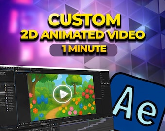 Custom 2D Animated Video