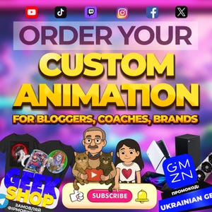 Diseño de superposición animada personalizada: Gráfico animado del botón de suscripción de YouTube