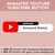 Custom Animated Youtube Subscribe Button Overlay Animation for Youtube ...
