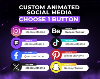 Slogan animati personalizzati per i social media: YouTube, Twitch, TikTok