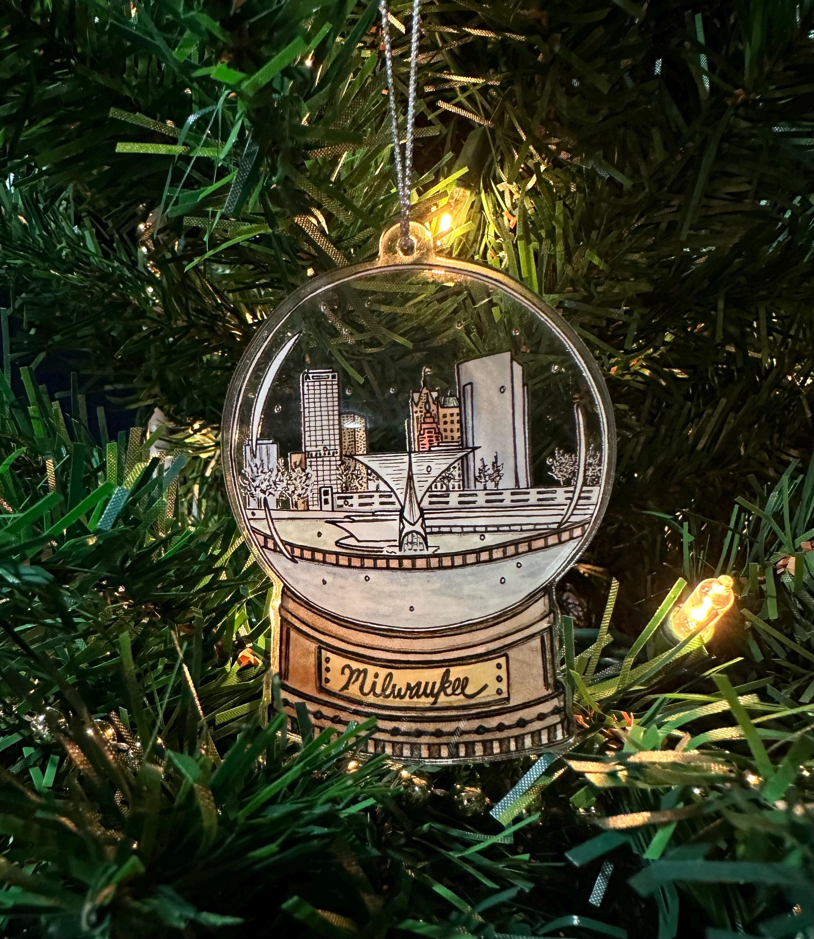 YouTheFan MLB Milwaukee Brewers 3D StadiumView Ornament