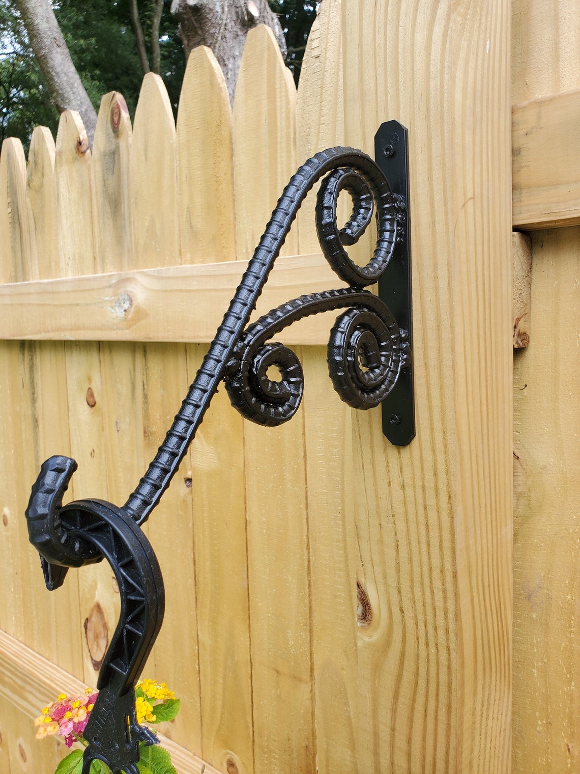 Rebar Plant Hanger Etsy