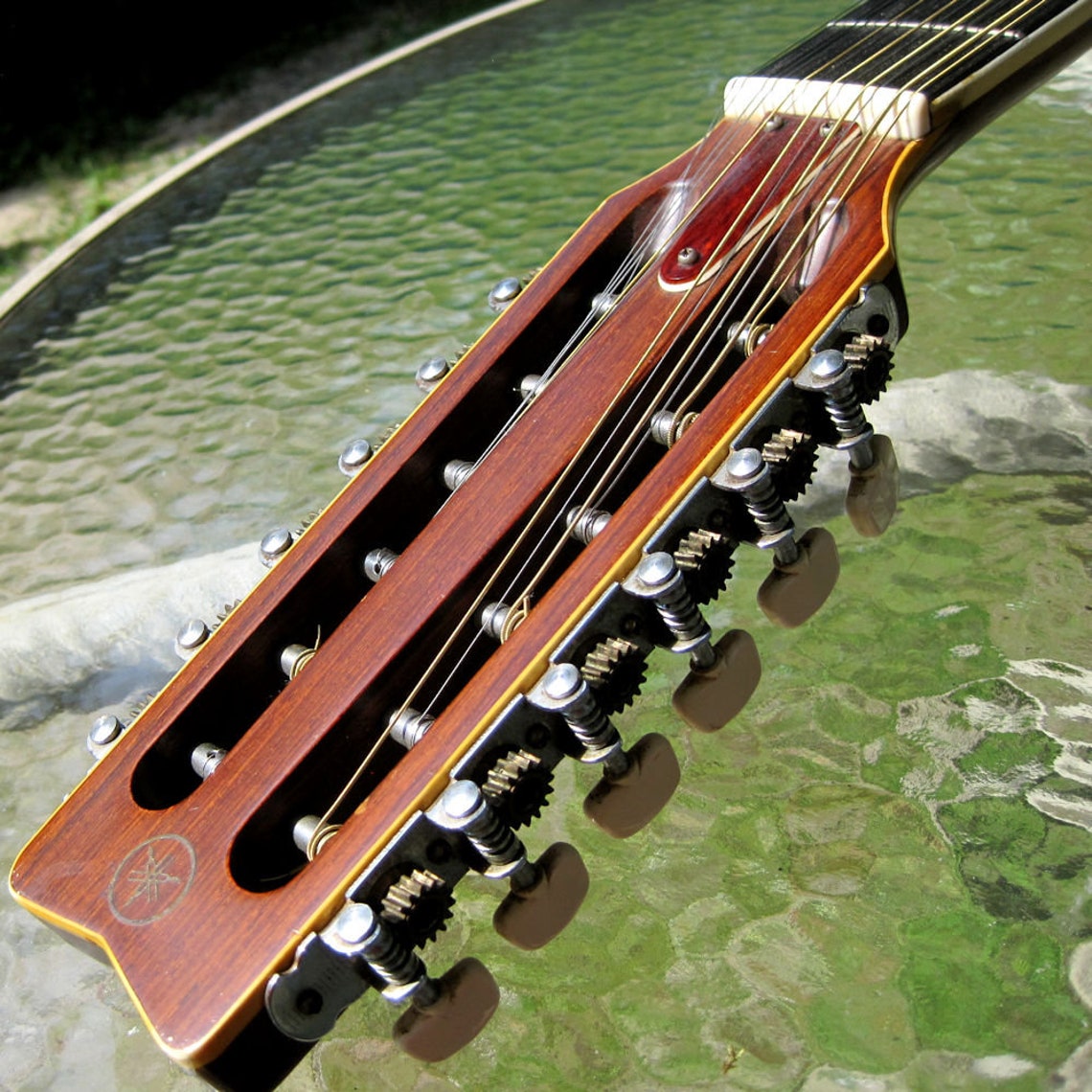 Yamaha FG 630 Nippon Gakki 12 String Guitar Tan Label with Etsy