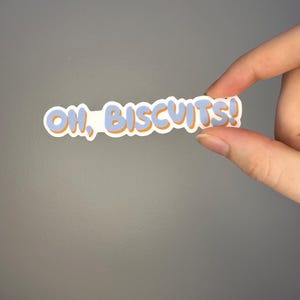 Oh Biscuits Bluey Inspired Sticker
