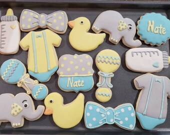Baby Duck Cookies Etsy