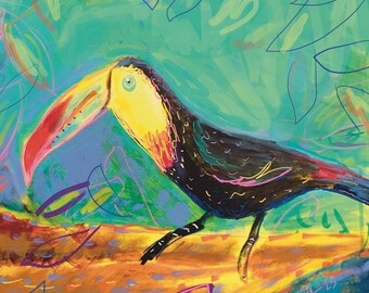 Toucan in a Tree **DIGITAL FILE**