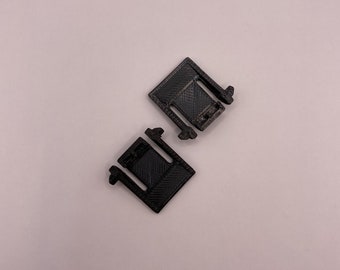 Or blanc massif 9k 375 Collier ras du coup serti d'un CZ en