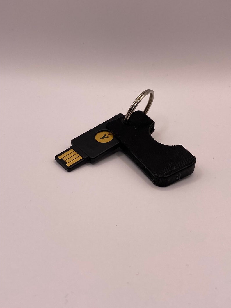 Yubico Yubikey 5 5C Flexible TPU Protective Case Keychain Etsy