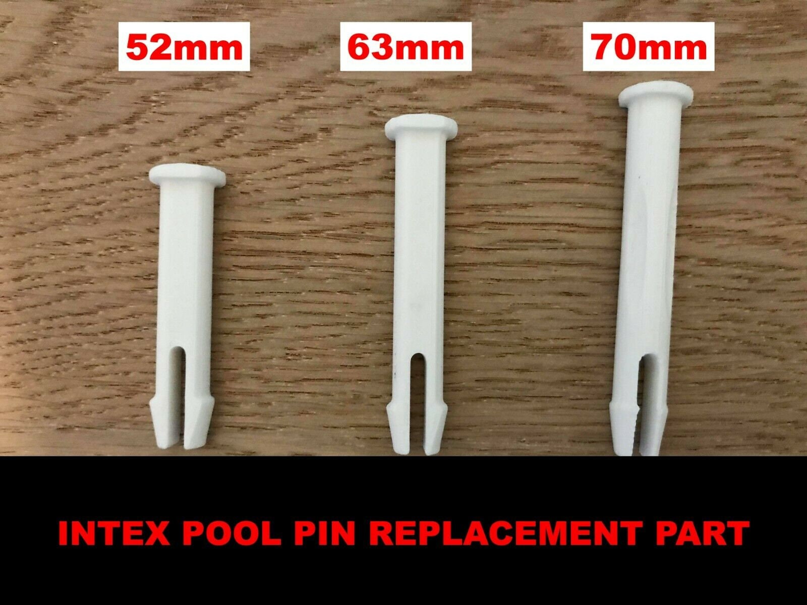 Set of 5 Intex Joint Split Pen Pool Pin Replacement Part 52mm Etsy UK