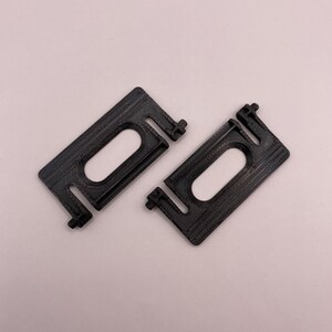 Printbtw Tastaturfüße Ersatz - 1 Paar Für Logitech K360, Schwarz, Made In Germany