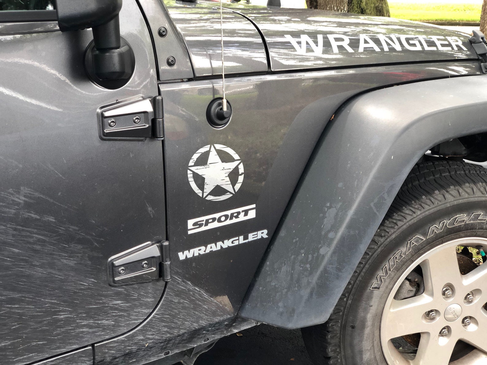 Jeep Star Decals 5 x 5 Various Options Jeep Etsy