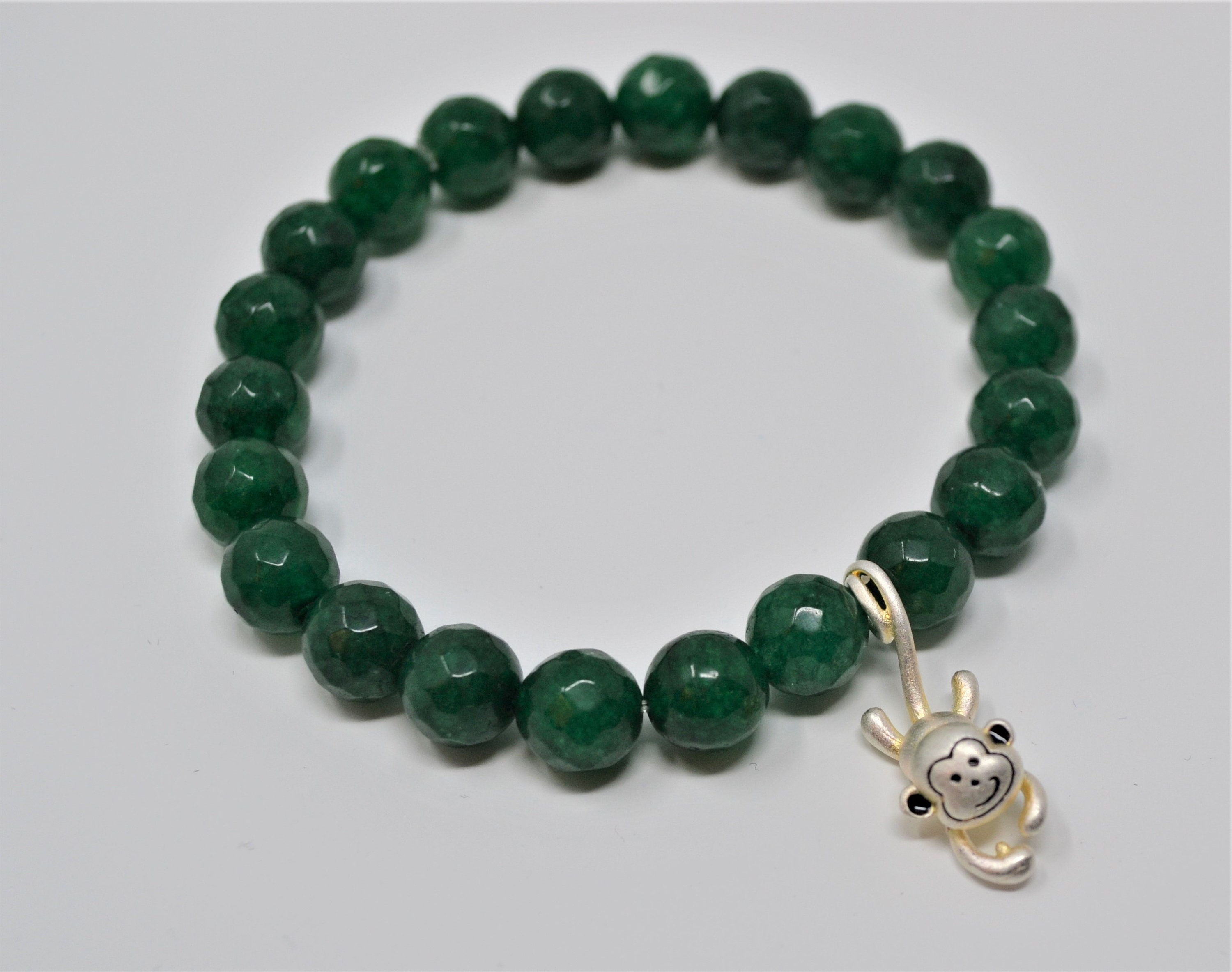 Good Luck Wealth and Health Jade Bracelet Reiki Infused Mala Etsy