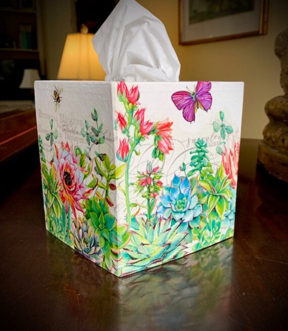Tissue box cover etsy deals