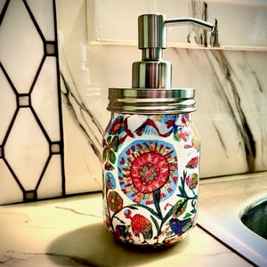 Fun Bohemian Vibe Soap Dispenser