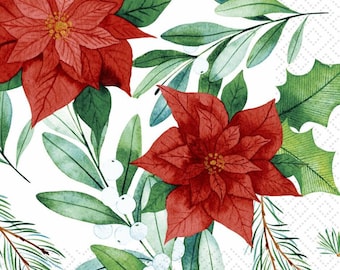 Decoupage-Servietten 16,5 cm - Winter Natur